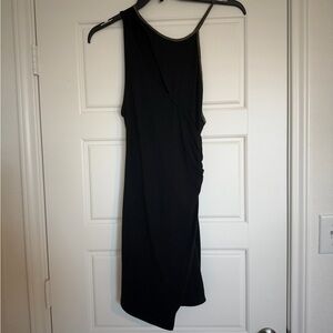 Free People Black Asymmetrical Dress